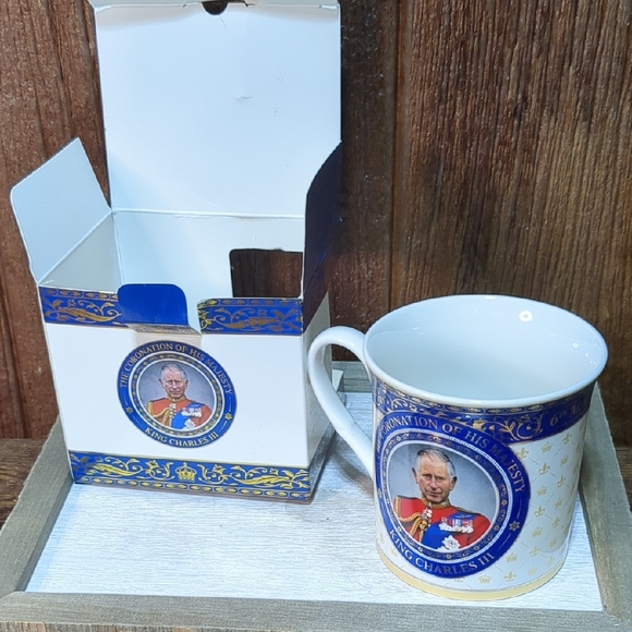 King Charles Coronation Mug 2023 Elgate UK New In Box - Picture 1 of 7